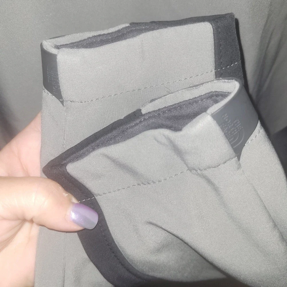 The‎ North Face Mens Apex Bionic Jacket Small Gray Black Full Zip Outdoors read!